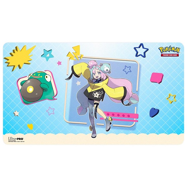 Pokemon Spillem 195 165 Tte  Playmat  Iono And Bellibolt Ultra Pro  16631