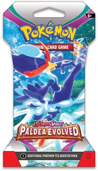 Pokemon Sv02: Paldea Evolved Sleeved Booster Pack