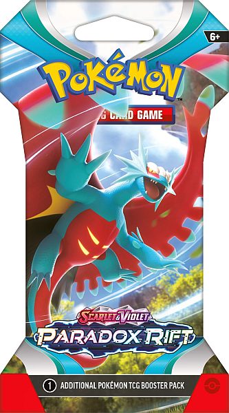 Pokemon Sv04: Paradox Rift Sleeved Booster Pack