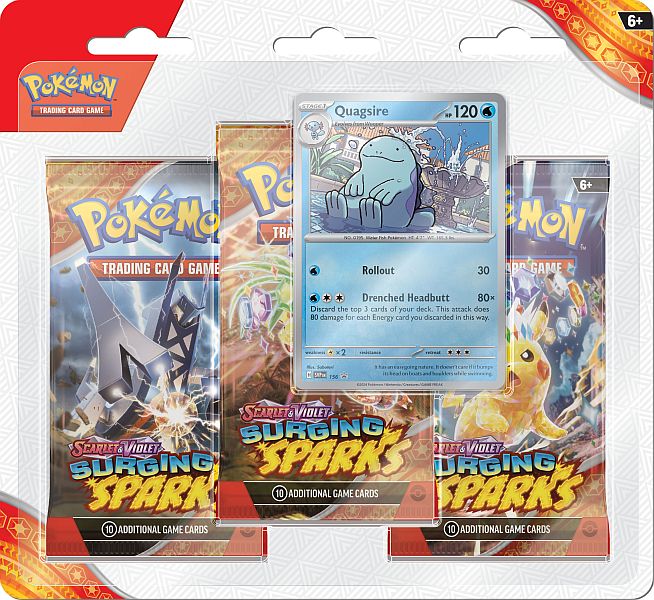 Pokemon Sv08: Surging Sparks Quagsire  -pack Blister