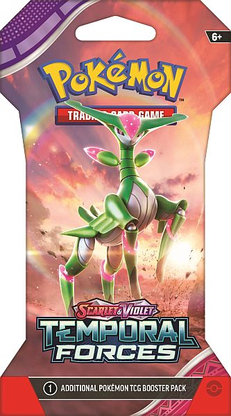 Pokemon Sv05: Temporal Forces Sleeved Booster Pack