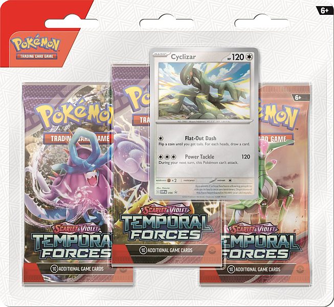 Pokemon Sv05 Temporal Forces  -pack Blister: Cyclizar
