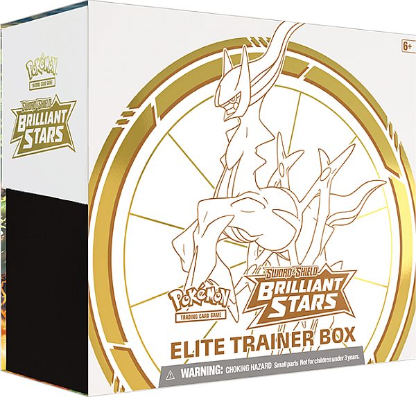 Pokemon Swsh Brilliant Stars Elite Trainer Box: Arceus