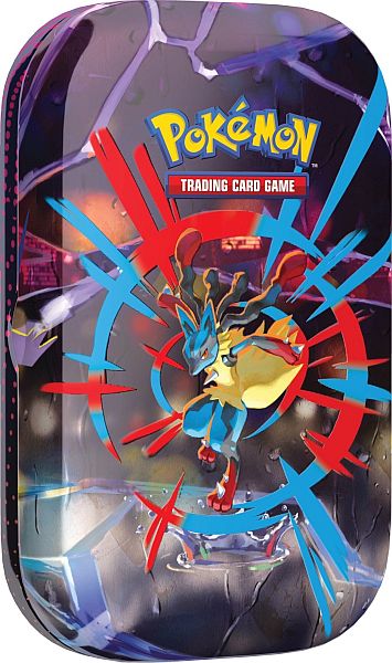 Pokemon Tin Kasse 2025 Fall Mega Heroes Mini Tin: Mega Lucario    Boosters   Klisterm 195 166 Rker