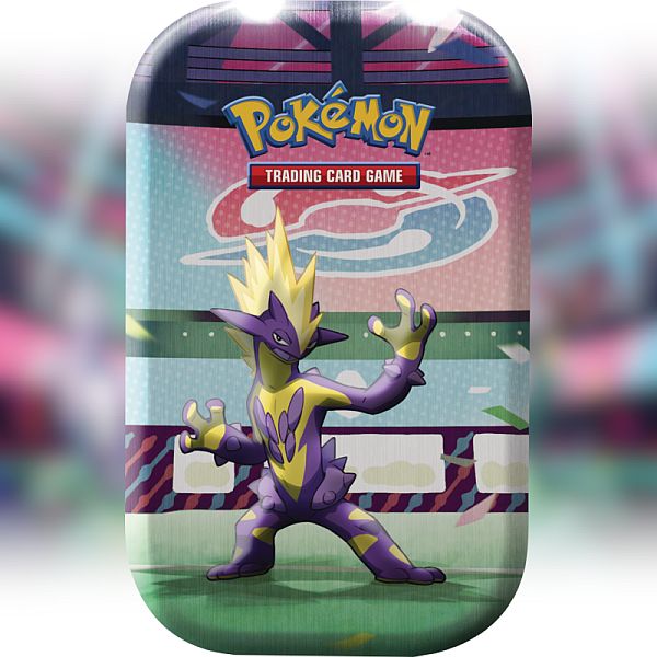 Pokemon Tin Kasse 2020 Fall Mini Tin: Toxtricity    Boosters  Billedkort     195 184 Nt