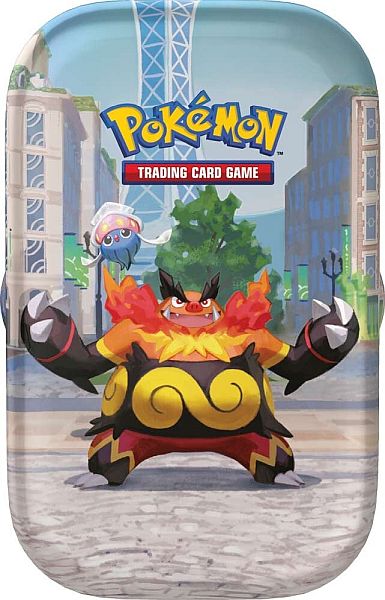 Pokemon Tin Kasse 2026 Summer Lumiose City Mini Tin: Emboar Boosters Klisterm 195 166 Rker