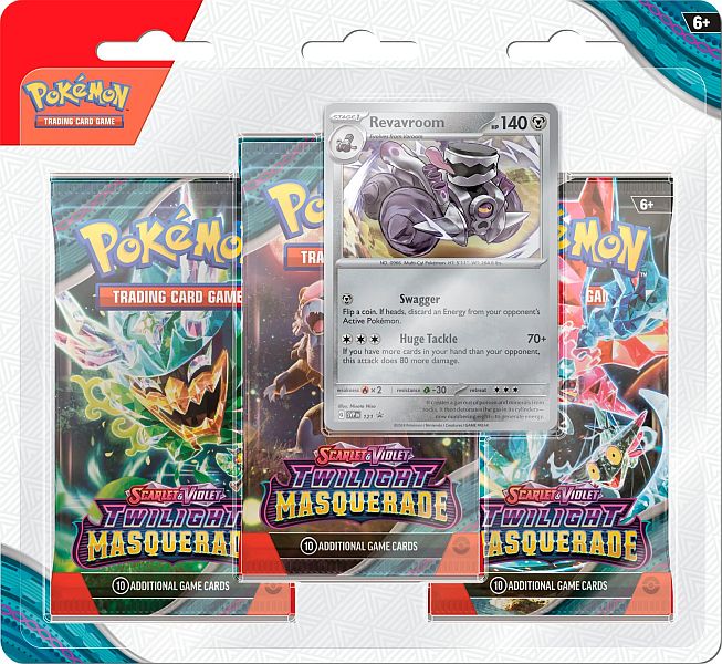Pokemon Twilight Masquerade  -pack Blister: Revavroom