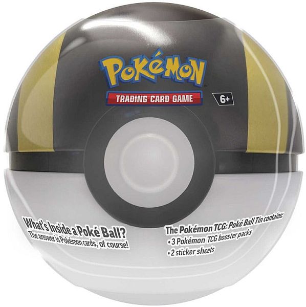 Pokemon Ultra Ball Tin  2025    Boosters   Stickers