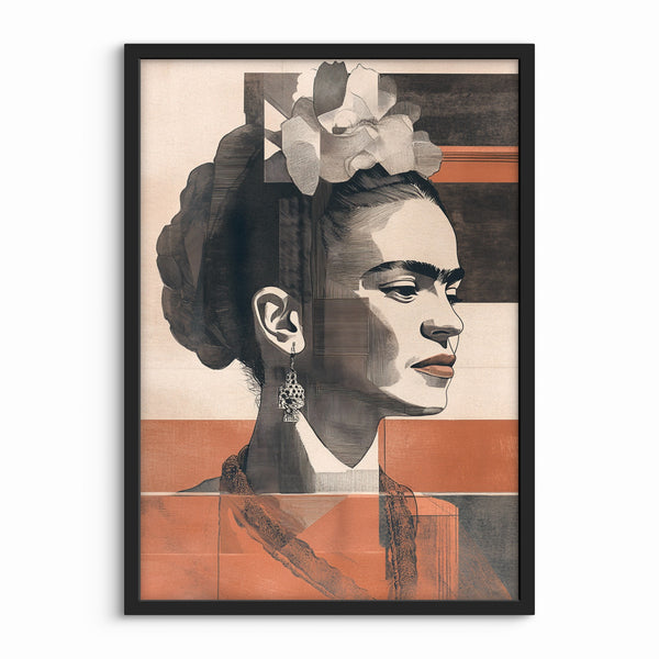 Portræt Plakat 100  Grafisk Ynde Og Styrke