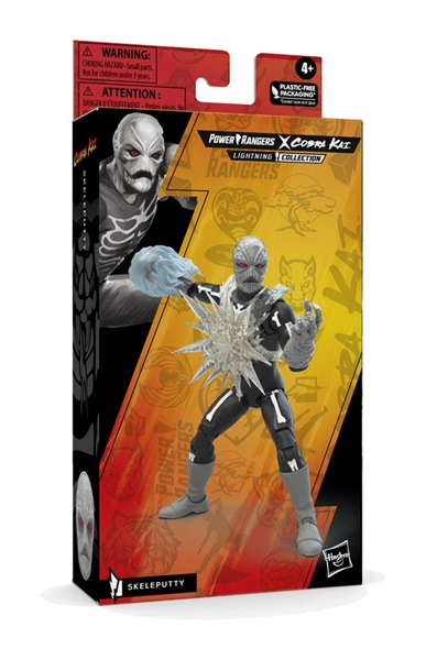 Power Rangers   Cobra Kai Skeleputty Lightning Collection Action Figure 15cm