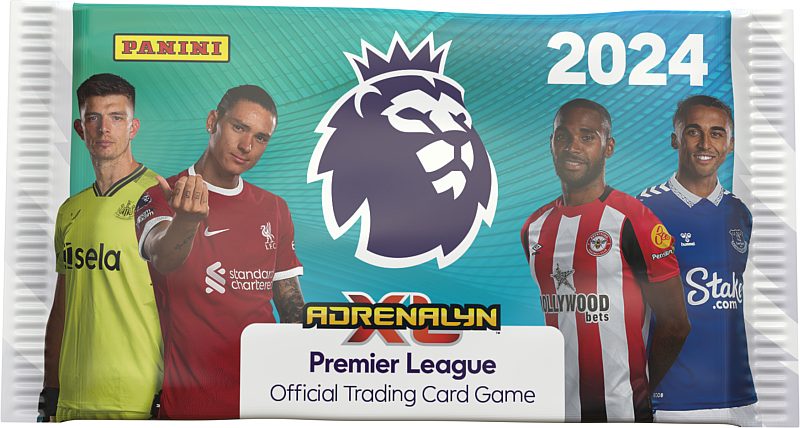 Premier League 2023 2024 Booster Pakke Fodboldkort Adrenalyn   Booster Pack