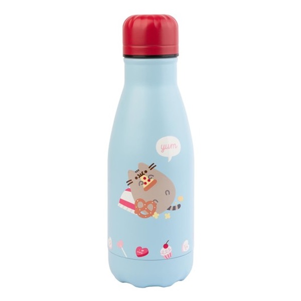 Pusheen Foodie Collection: Perfect Love  Hot   Cold  Metal Water Bottle 260ml