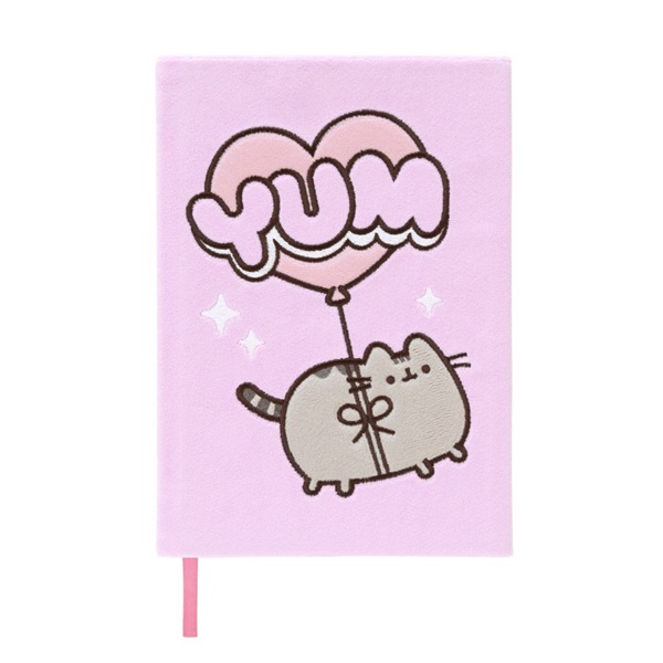 Pusheen Moments Collection Premium A5 Notebook  Plush Cover