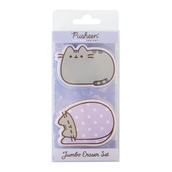 Pusheen Moments De Gomas De Borrar Jumbo Eraser Set