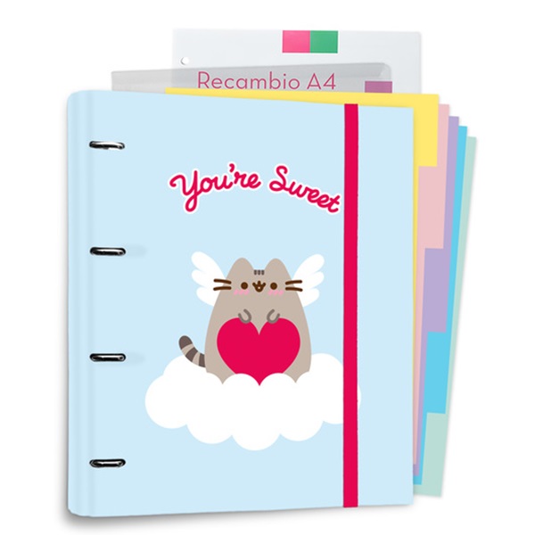 Pusheen Perfect Love Collection  Quot You Re Sweet Quot  Ring Binder   Rings