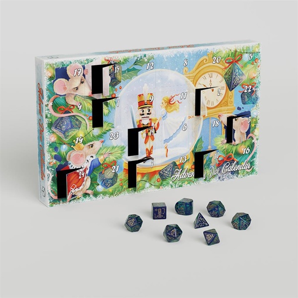 -workshop Mystery Dice Advent Calendar     Terningekalender 2026