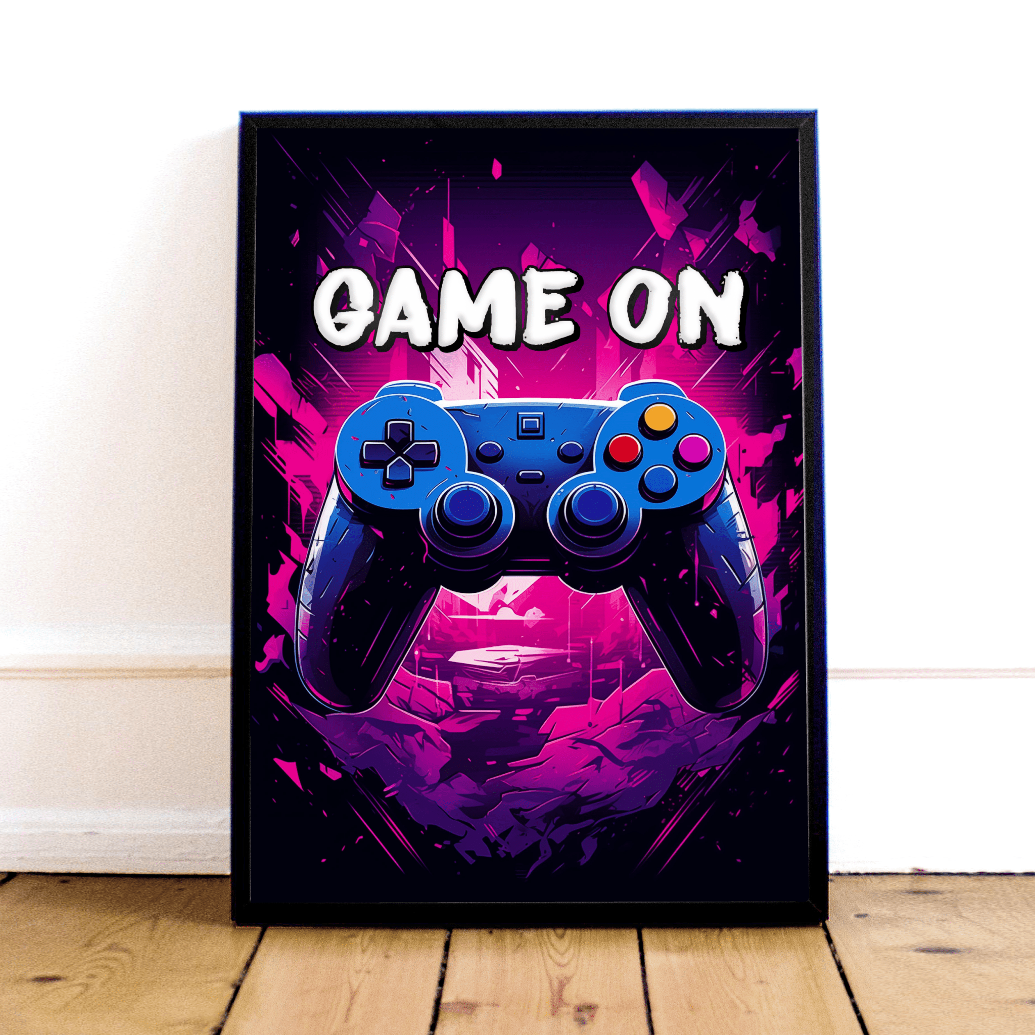 Quot Game On Quot  Plakat Geekd Dk