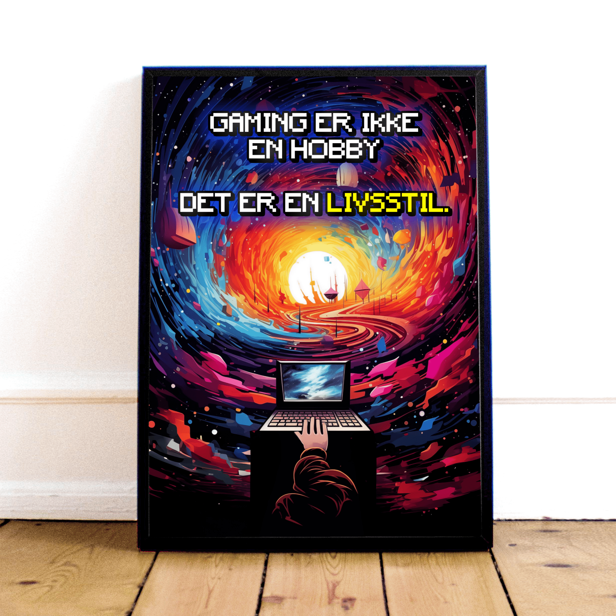 Quot Gaming Livsstil Quot  Plakat Geekd Dk