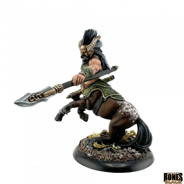 Reaper Bones Black: Centaur Lord Plastic Miniature
