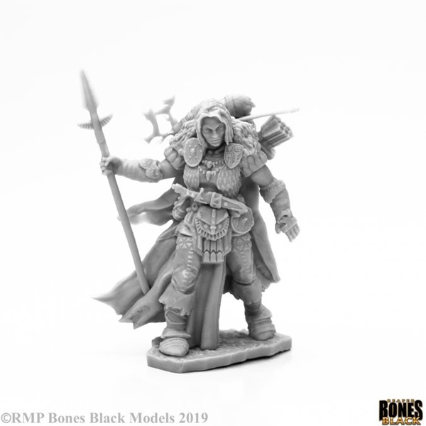 Reaper Bones Black: Frost Giant Ranger Plastic Miniature