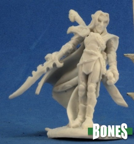 Reaper Bones Classic: Ardynn  Elf Fighter Plastic Miniature
