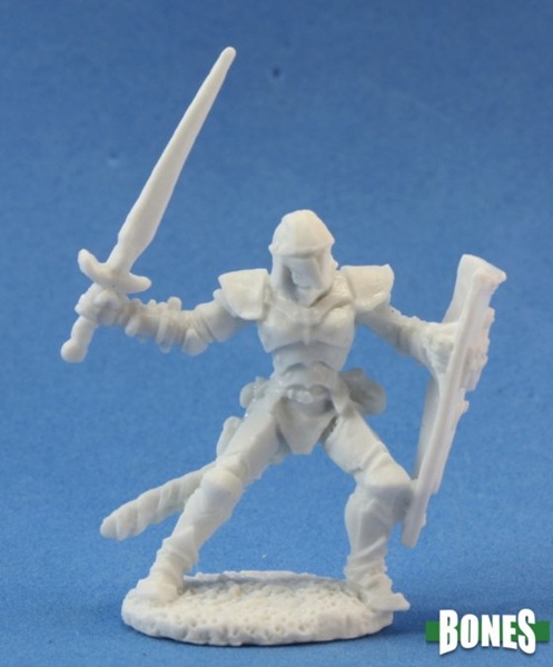Reaper Bones Classic: Barnabas  Human Warrior Plastic Miniature