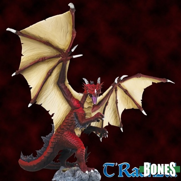 Reaper Bones Classic:   Raukzul  Gargantuan Dragon Plastic Miniature