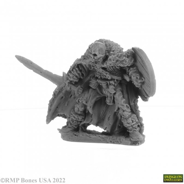 Reaper Bones Usa Dungeon Dwellers: Crypt Guardian Skeleton Plastic Miniature