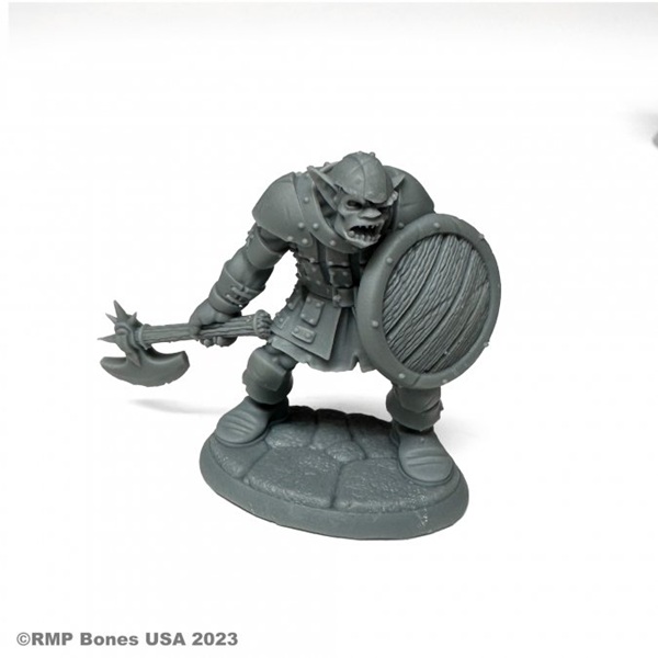 Reaper Bones Usa Dungeon Dwellers: Kadarg Scarneck Hobgoblin Warrior Plastic Miniature