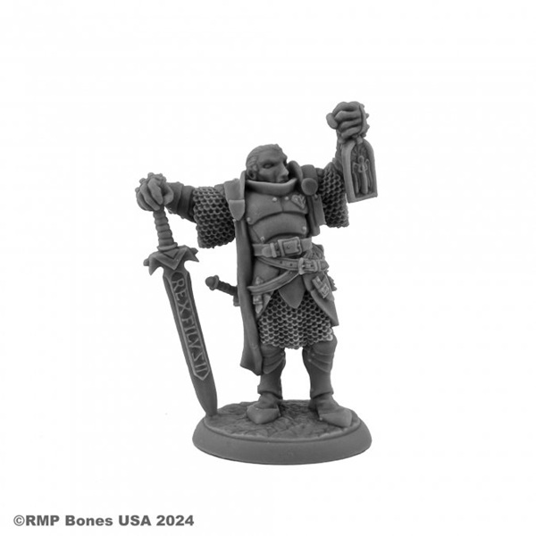 Reaper Bones Usa Dungeon Dwellers: Marcus Gideon Undead Hunter Plastic Miniature