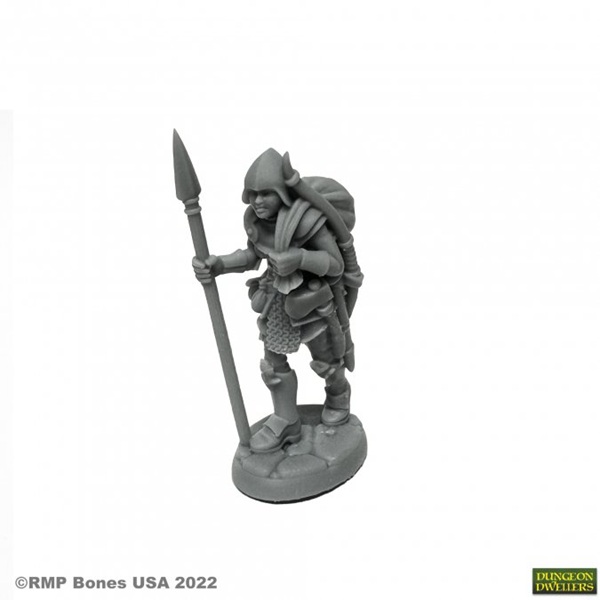 Reaper Bones Usa Dungeon Dwellers: Marina  Overladen Henchwoman Plastic Miniature
