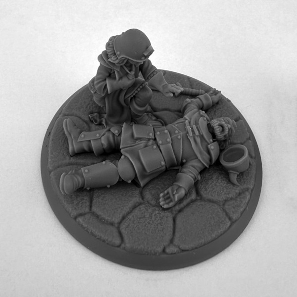 Reaper Bones Usa Dungeon Dwellers: The Healer Plastic Miniature