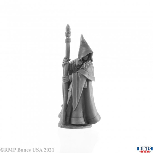 Reaper Bones Usa Reaper Legends: Anirion  Elf Wizard Plastic Miniature