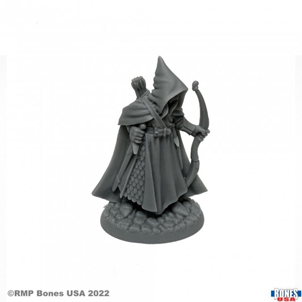 Reaper Bones Usa Reaper Legends: Arthrand Nightblade  Elf Ranger Plastic Miniature