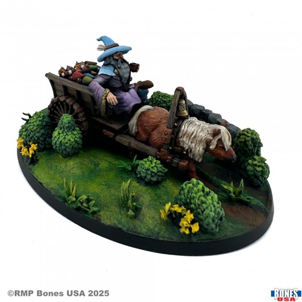 Reaper Bones Usa Reaper Legends: Asterius The Fire Peddlar Plastic Miniature
