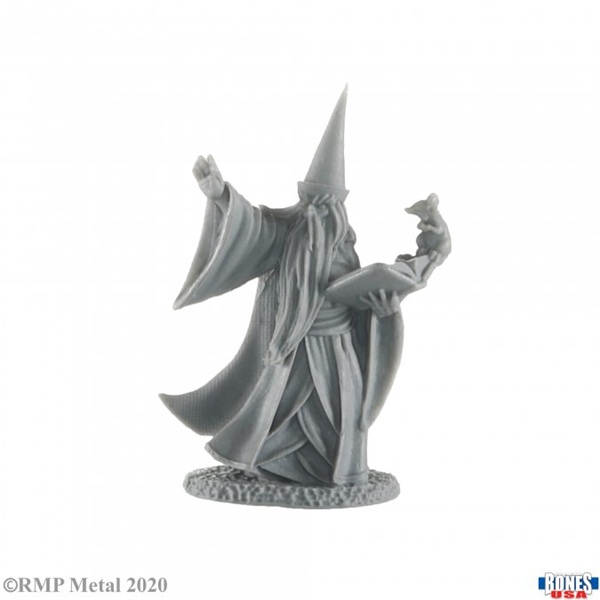 Reaper Bones Usa Reaper Legends: Darius The Wizard Plastic Miniature