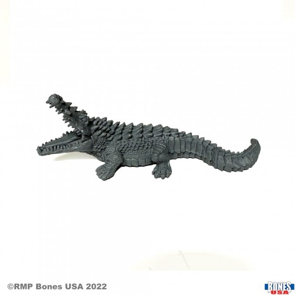 Reaper Bones Usa Reaper Legends: Dire Crocodile Plastic Miniature