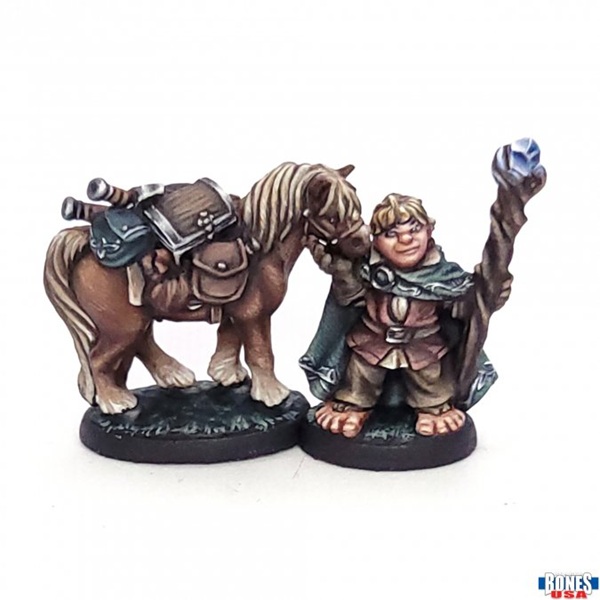 Reaper Bones Usa Reaper Legends: Dobbin Boulder Plastic Miniature