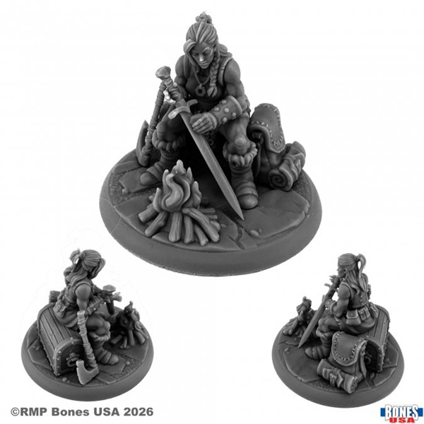 Reaper Bones Usa Reaper Legends: Long Rest Plastic Miniature