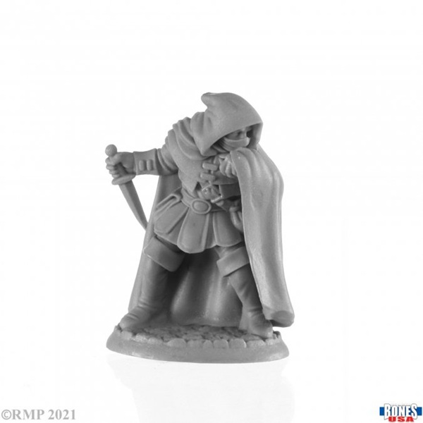 Reaper Bones Usa Reaper Legends: Romag Davl  Thief Plastic Miniature