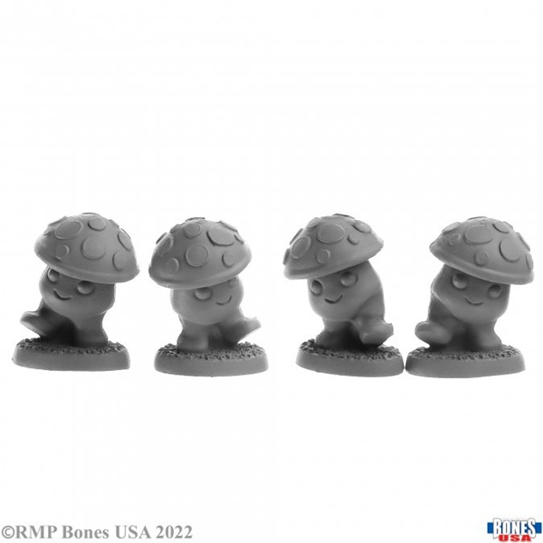 Reaper Bones Usa Reaper Legends: Shroomies     Plastic Miniatures