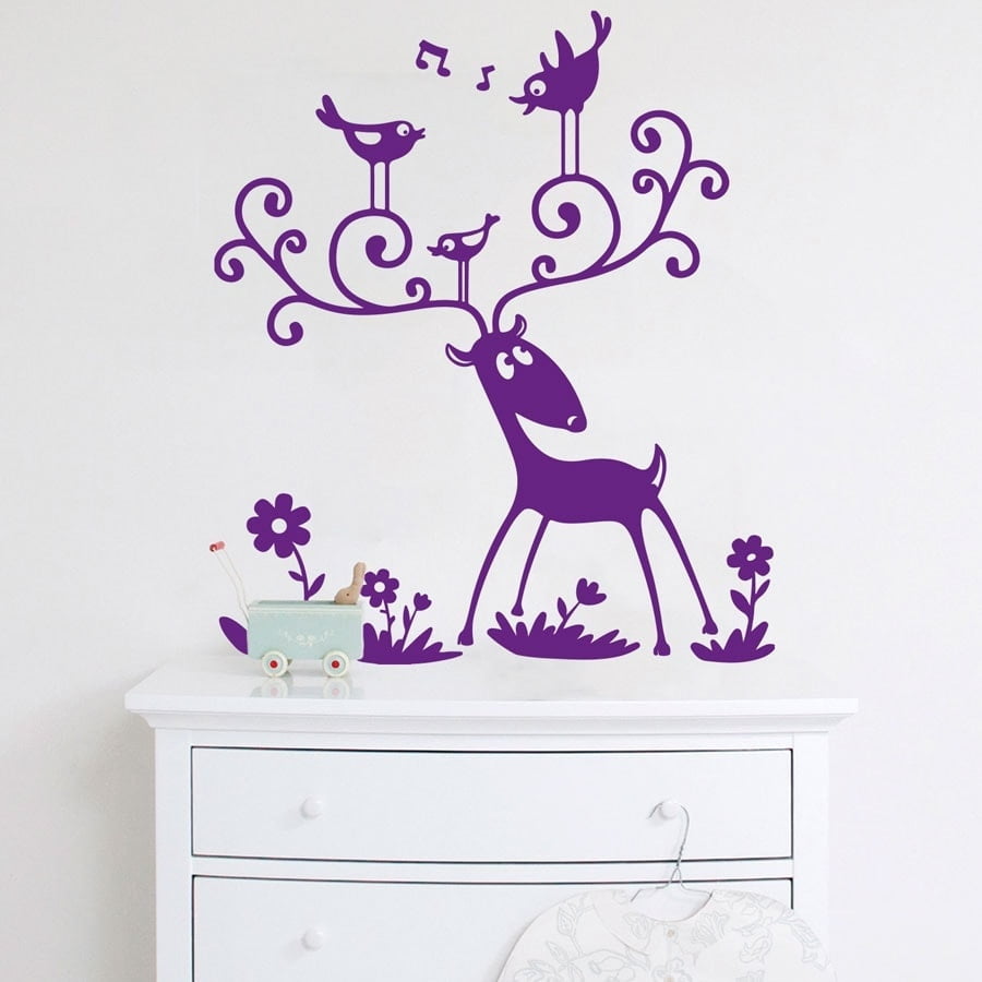 Rensdyr Wallsticker