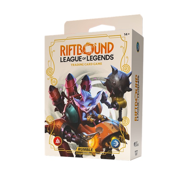 Riftbound: League Of Legends Tcg: Set 02: Spiritforged Champion Deck: Rumble