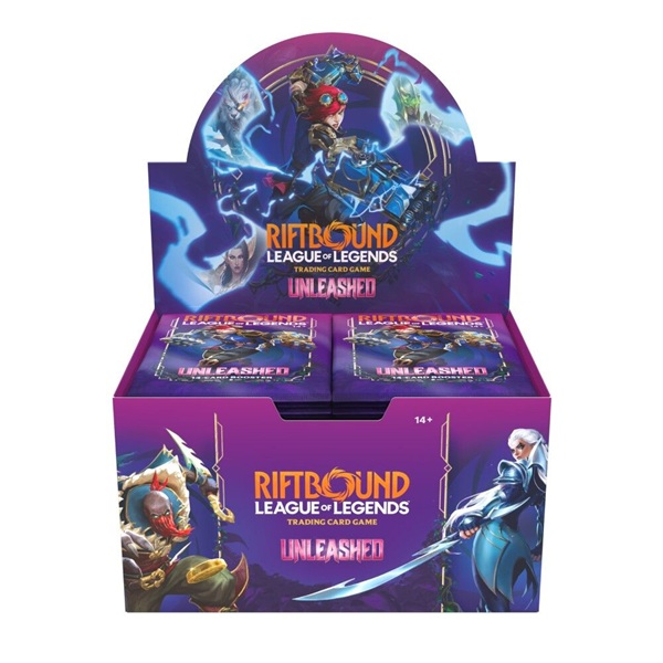 Riftbound: League Of Legends Tcg: Set 03: Unleashed Booster Box  Display  24 Packs
