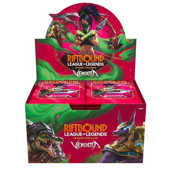 Riftbound: League Of Legends Tcg: Set 04: Vendetta Booster Box Display 24 Packs