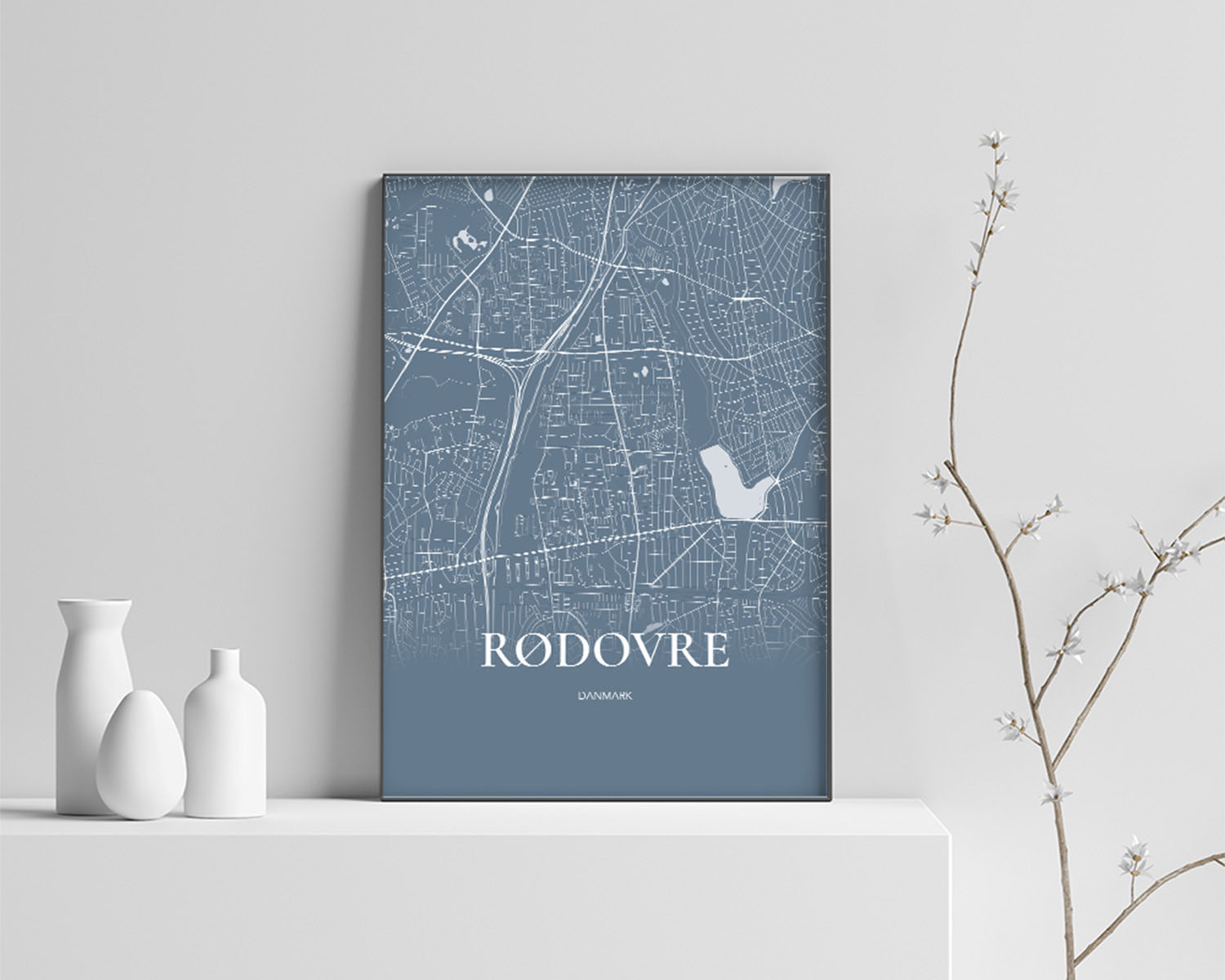 Rødovre Plakaten Havblå