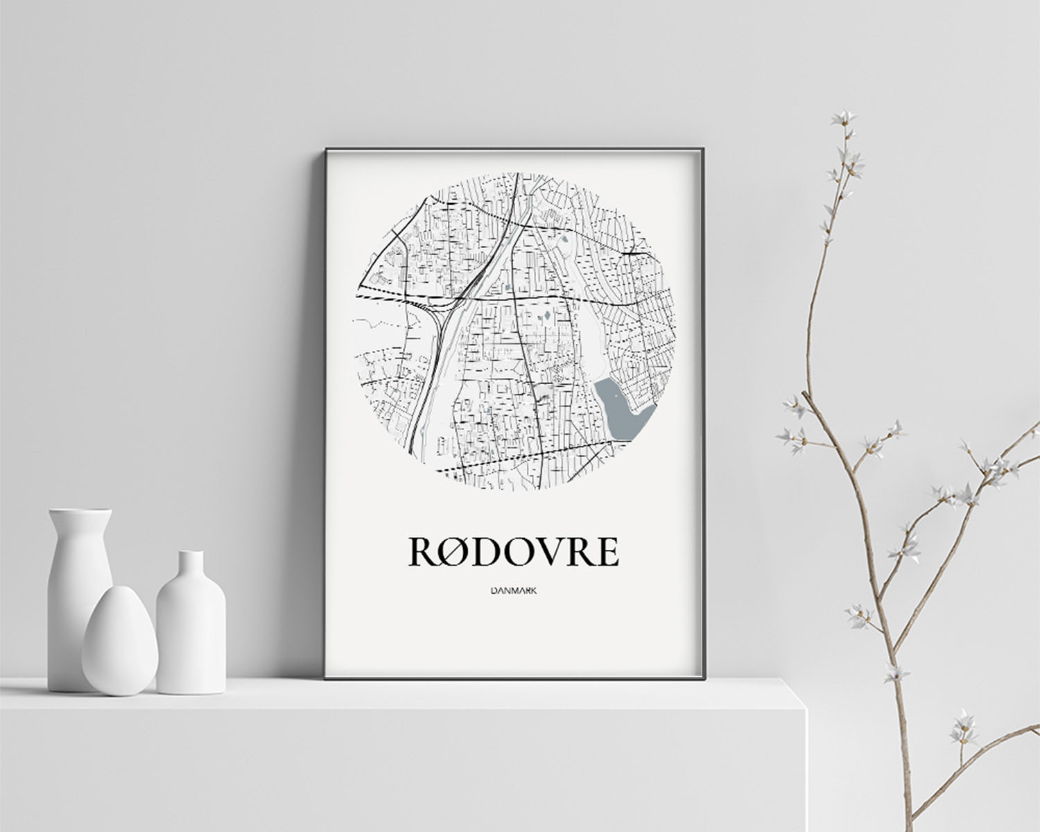 Rødovre Plakaten Hvid