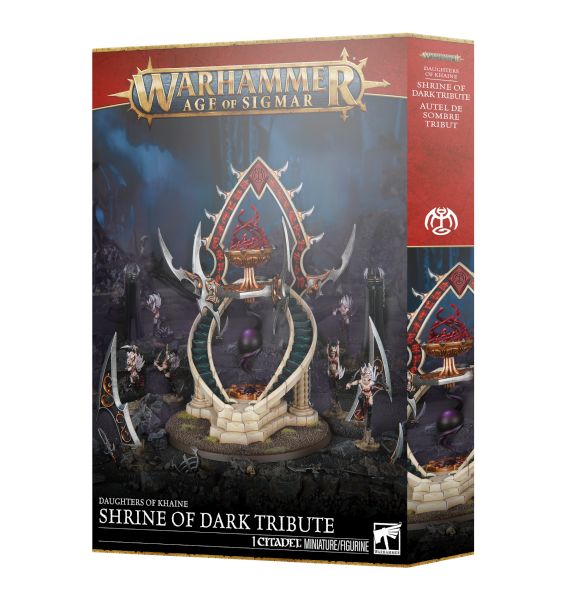 Scenery Warhammer: Age Of Sigmar Daughters Of Khaine: Shrine Of Dark Tribute 99120212050