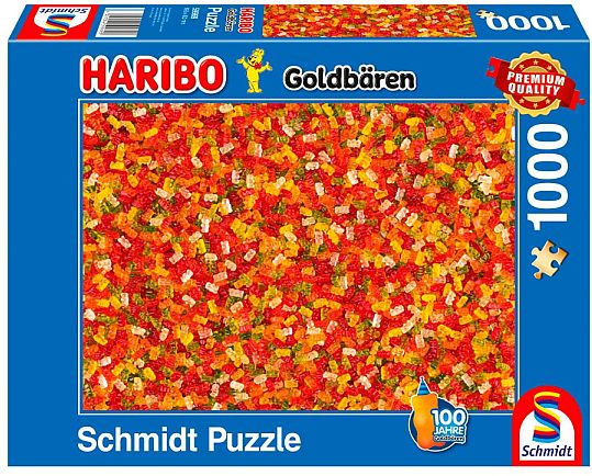Schmidt Puzzle  Puslespil  Haribo Goldbears  1000 Pieces