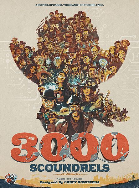 3000 Scoundrels Board Game